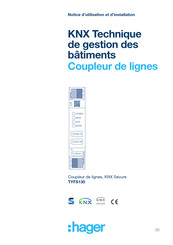 hager TYFS130 Notice D'utilisation Et D'installation