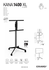 ERARD KANA 1400 XL Mode D'emploi