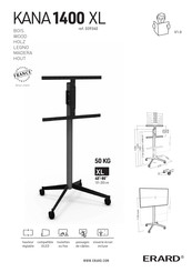 ERARD KANA 1400 XL Mode D'emploi