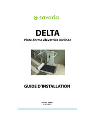 Savaria DELTA Guide D'installation