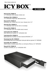 Icy Box IB-176SSK-B Manuel