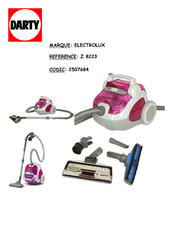 Electrolux Twinclean Z 8223 Instructions D'utilisation