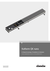 Kampmann Katherm QK nano Manuel De Montage, D'installation Et D'utilisation