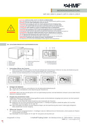 HMF 2133-11 Manuel D'utilisation