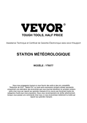 VEVOR YT6077 Mode D'emploi