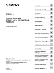 Siemens 7ML5431 Instructions De Service