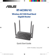 Asus RT-AC59U V2 Guide De Démarrage Rapide