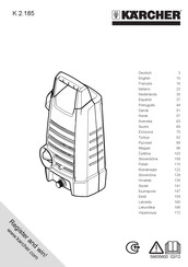 Kärcher K 2.185 Mode D'emploi