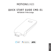 MotionBlinds CMD -01 Guide De Démarrage Rapide