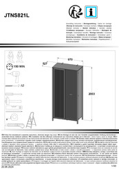 Forte JTNS821L Notice De Montage