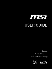 MSI Modern 15 H C13M-206BE Manuel D'utilisation