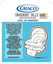 Graco SNUGRIDE 30 LX Manuel