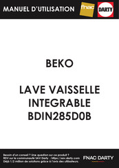 Beko BDIN285D0B Mode D'emploi