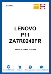 Lenovo ZA7R0240FR Guide D'utilisateur