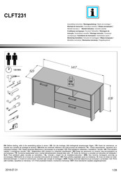 Forte CLFT231 Notice De Montage