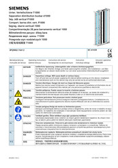 Siemens 8PQ9802-7AA12 Instructions De Service