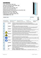 Siemens 8PQ9802-7AA08 Instructions De Service