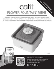 Catit FLOWER FOUNTAIN MINI Guide De L'utilisateur