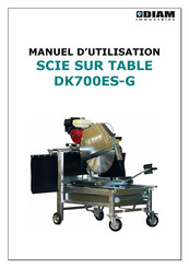 DIAM DK700ES-G Manuel D'utilisation