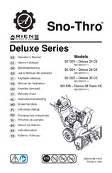 Ariens Sno-Thro Deluxe Série Manuel De L'opérateur