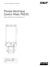 SKF 80129 Instructions D'utilisation Et D'entretien