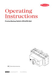 Fronius 1PN-63A Instructions De Service