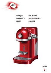 Kitchenaid Nespresso 5KES0503EER/5 Manuel D'utilisation