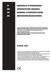 Helvi PUMA 256 Manuel D'instructions