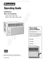 Friedrich QuietMaster KM20 Guide D'utilisation