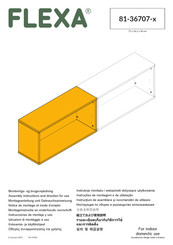 Flexa Classic 81-36707 Serie Notice De Montage Et Mode D'emploi