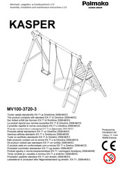 Lemeks Palmako KASPER MV100-3720-3 Instructions De Montage