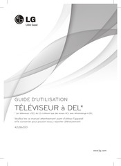 LG 42LB6200 Guide D'utilisation