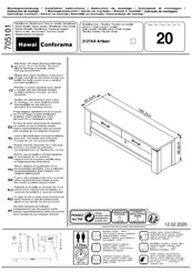 CONFORAMA 20 Instructions De Montage