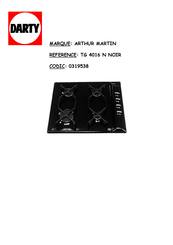 Electrolux Arthur Martin TG 4016 N Manuel D'utilisation