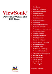 ViewSonic VS13580 Guide De L'utilisateur