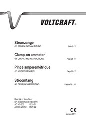 VOLTCRAFT AC/DC VC-531 Notice D'emploi