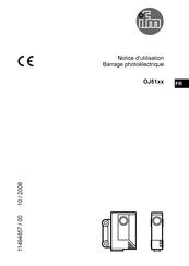 IFM Electronic OJ51 Série Notice D'utilisation