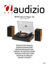 Audizio RP335 Manuel D'instructions