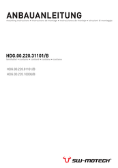 SW-Motech HDG.00.220.81101/B Instructions De Montage