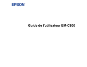 Epson EM-C800 Guide De L'utilisateur