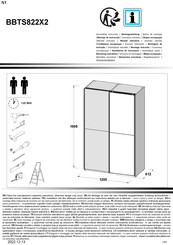 Forte BABETTA BBTS822X2 Notice De Montage