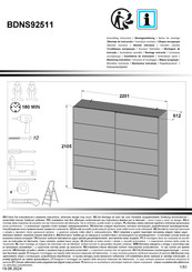 Forte BDNS92511 Notice De Montage