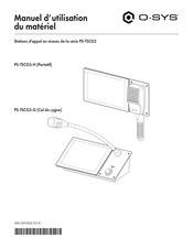 Q-SYS PS-TSCG3-H Manuel D'utilisation