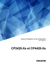 Christie CP4420-Xe Guide D'installation Et De Configuration