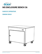 SCIEX MS ENCLOSURE BENCH 36 Guide De L'opérateur