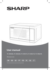 Sharp YC-MG81E-B Manuel D'utilisation