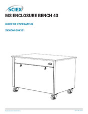 SCIEX MS ENCLOSURE BENCH 43 Guide De L'opérateur