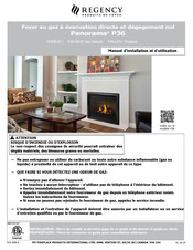 Regency Fireplace Products P36-LP10 Manuel D'installation Et D'utilisation