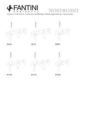 Fantini Rubinetti NOSTROMO M721B Instructions De Montage