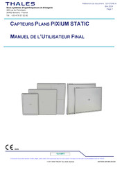 Thales PIXIUM STATIC Serie Manuel De L'utilisateur